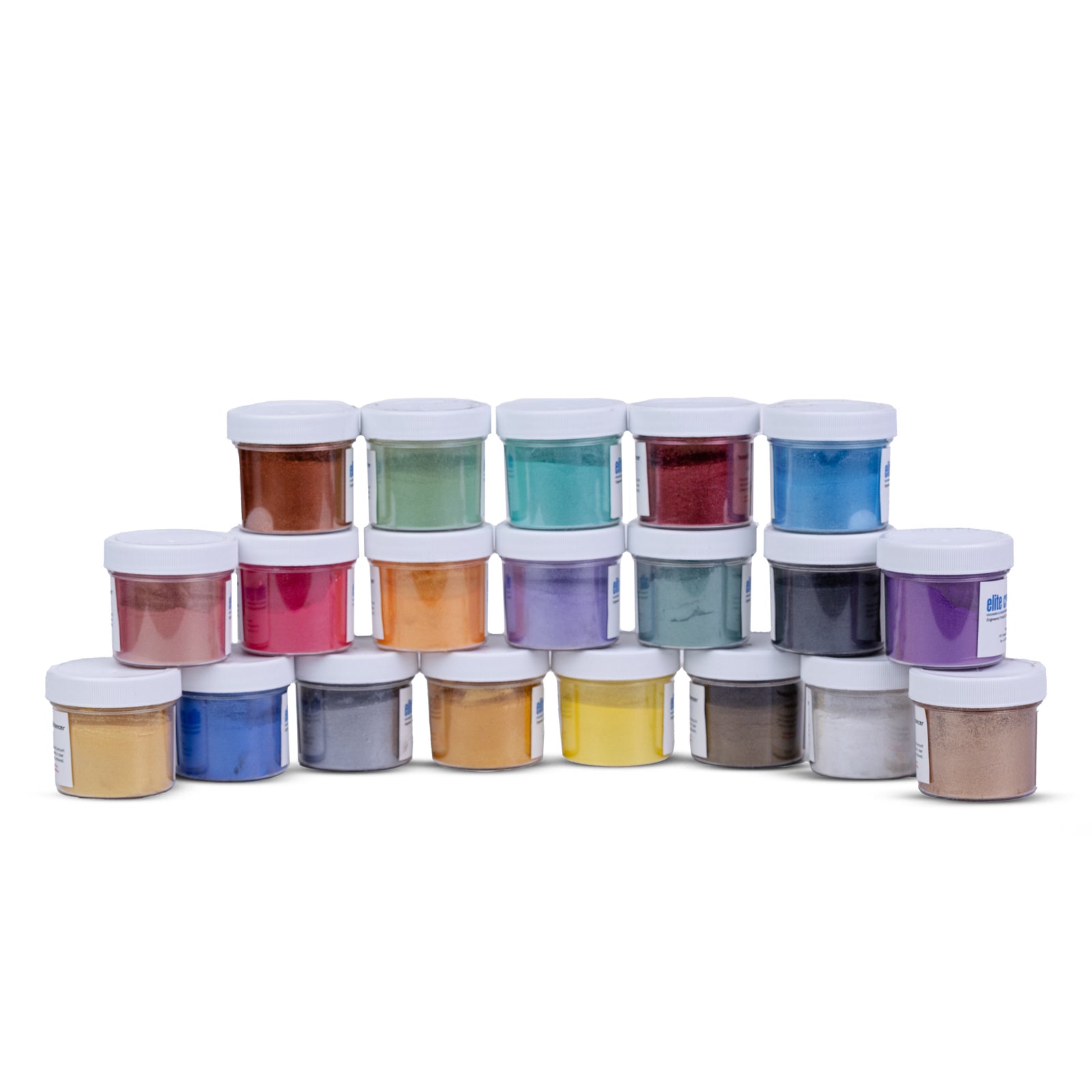 Reflector 20 Farbpulver Set für Metallic Effekt Epoxidharz