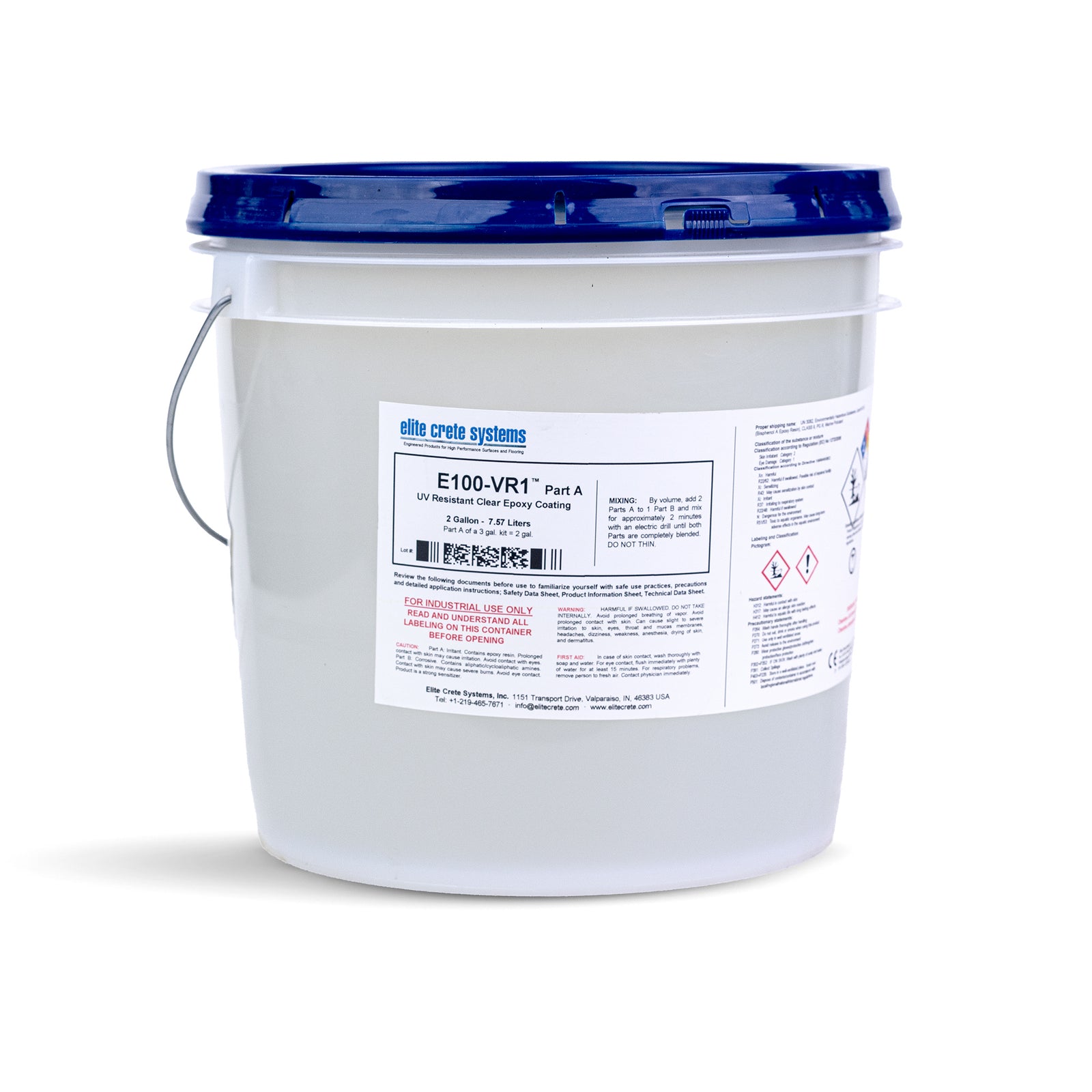 E100 - VR1™ kristal klarer Epoxidharz, 100 % UV-Beständig