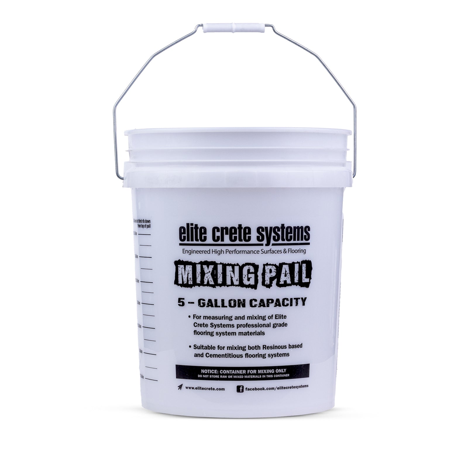 Mix - Eimer Füllmenge 18,9 L  ( 5,0 Gallonen ) ohne Deckel