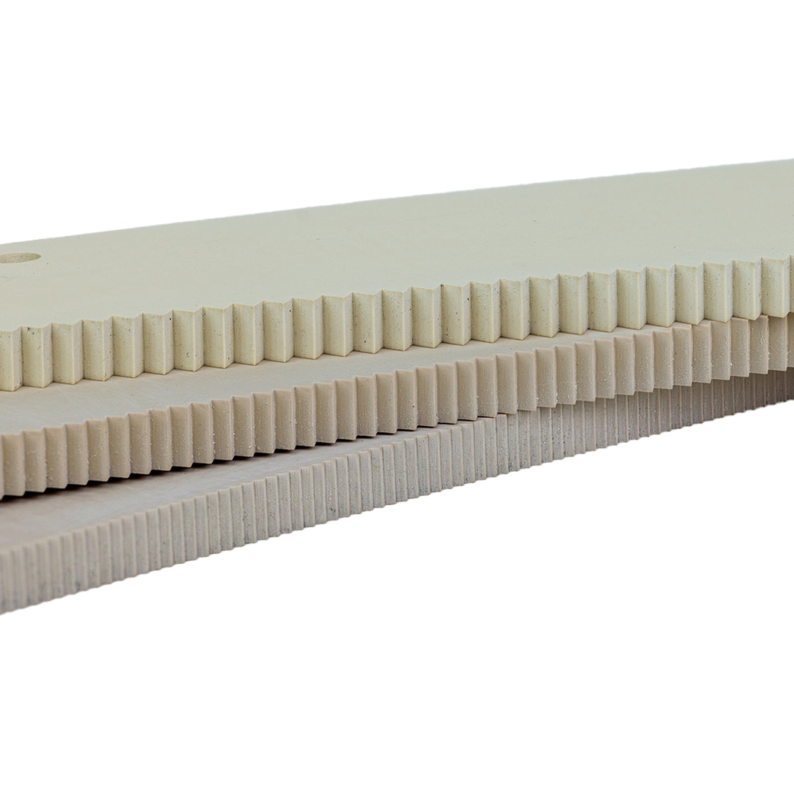 Zahn-Gummi-Rakel Halter 580 mm breit mit 1 - 3 mm Gummi-Zahnung