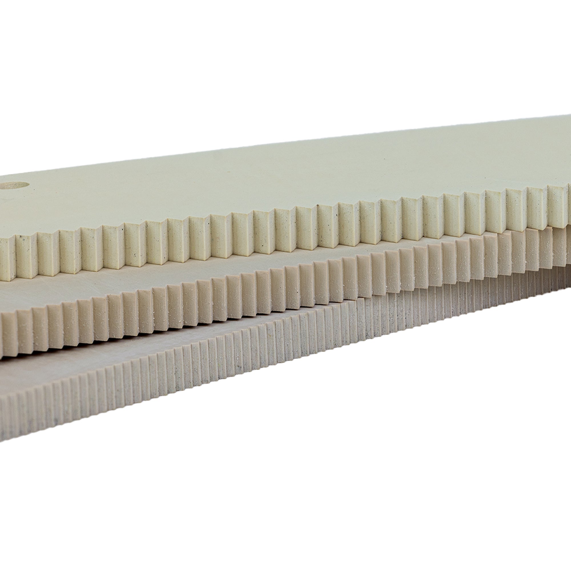 Ersatz-Gummi für Rakel Halter 580 mm breit mit 1 - 3 mm Gummi-Zahnung