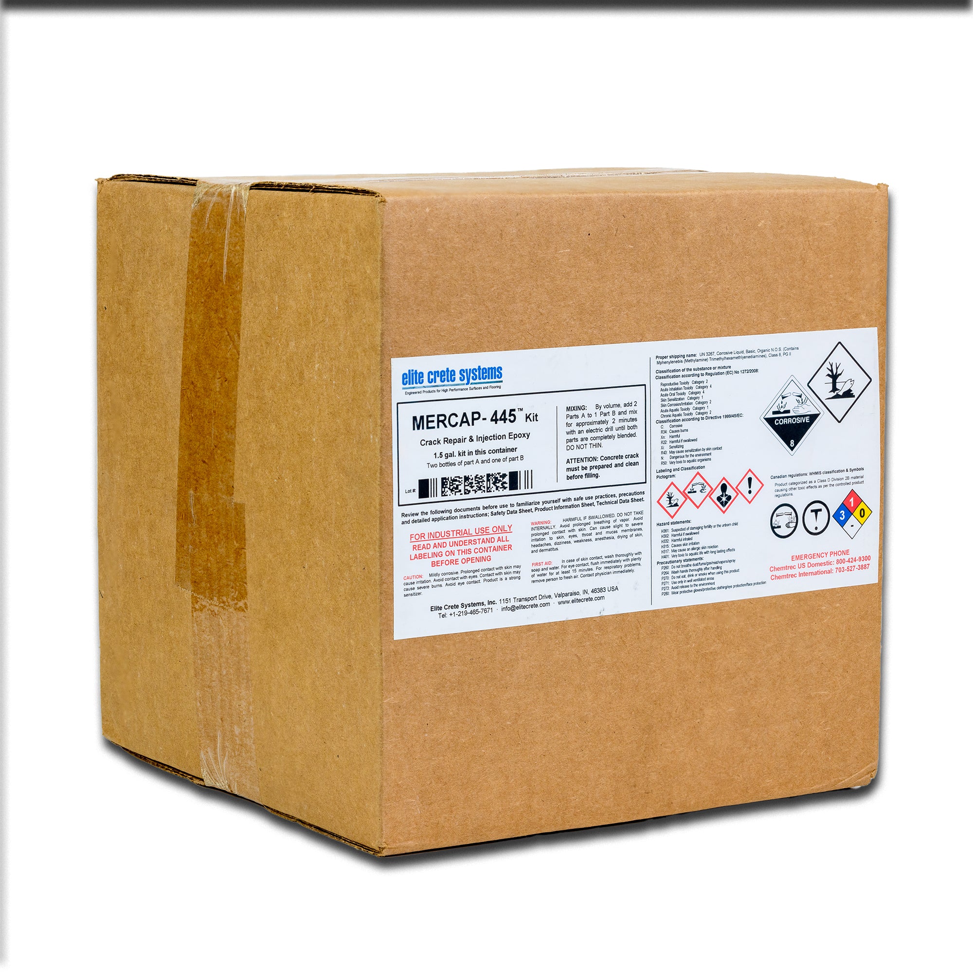 Mercap-445™ Reparatur Giesharz 5,685 L Set