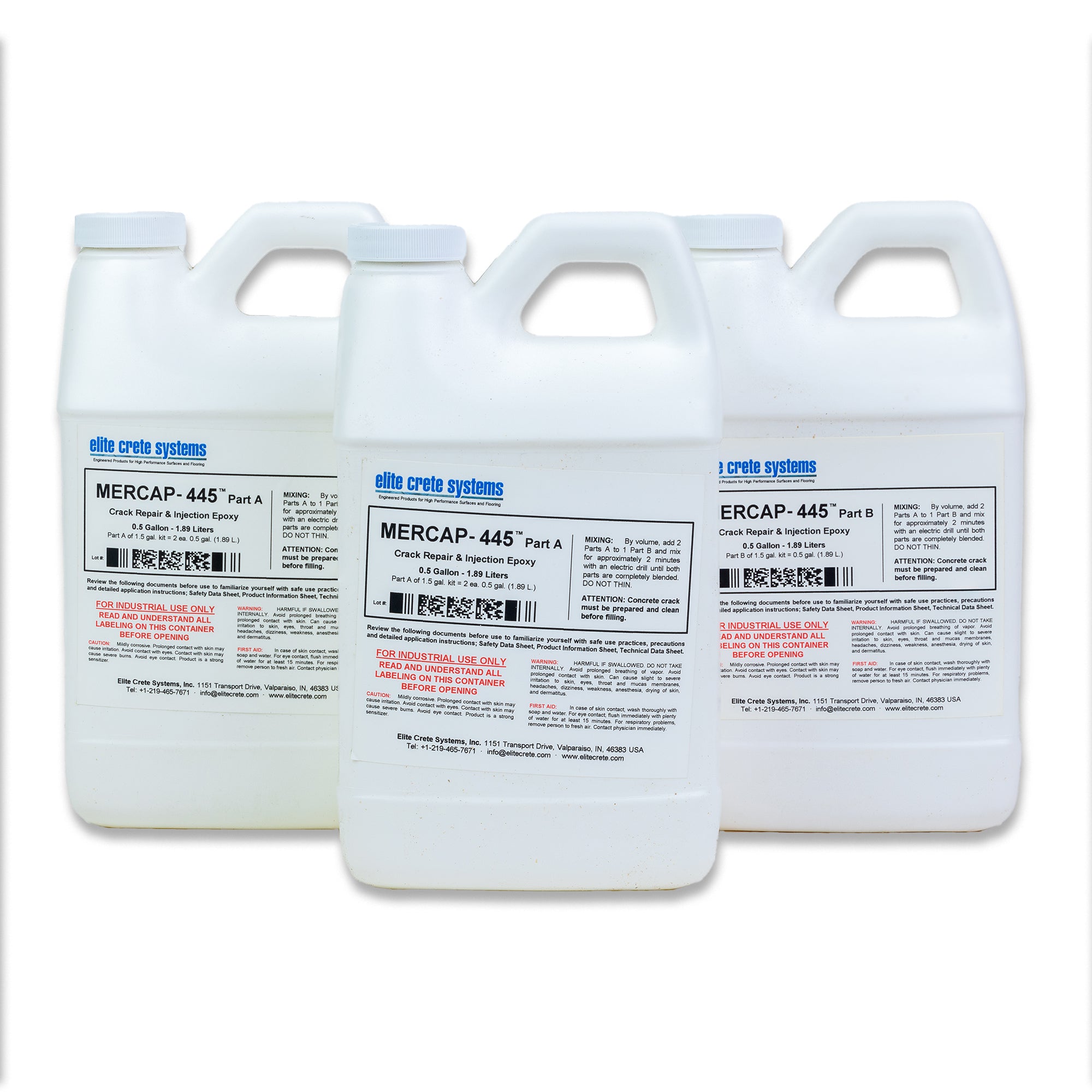 Mercap-445™ Reparatur Giesharz 5,685 L Set