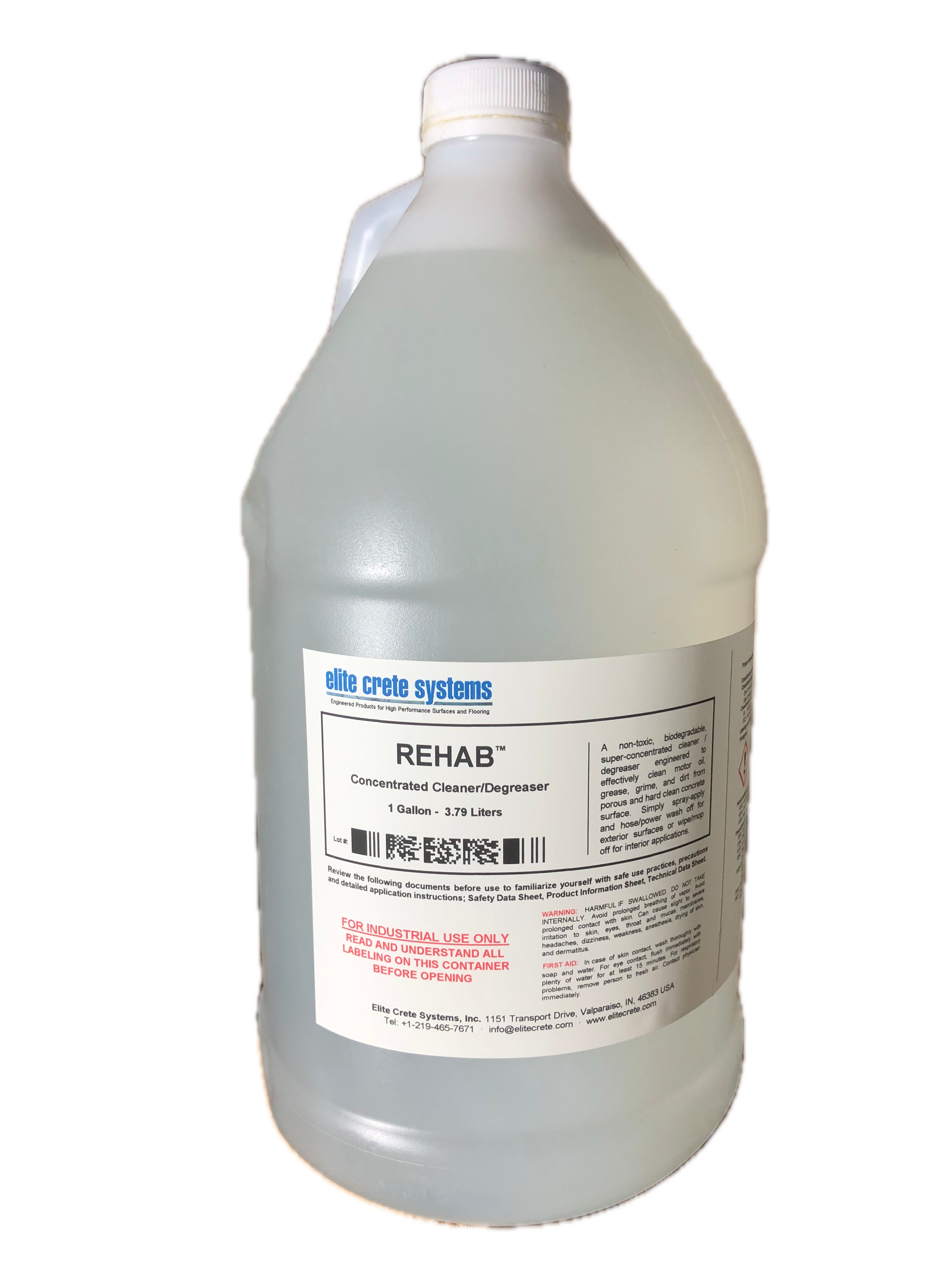 REHAB™ - Entfetter von Ploymer Zement Oberflächen 3,79 Liter