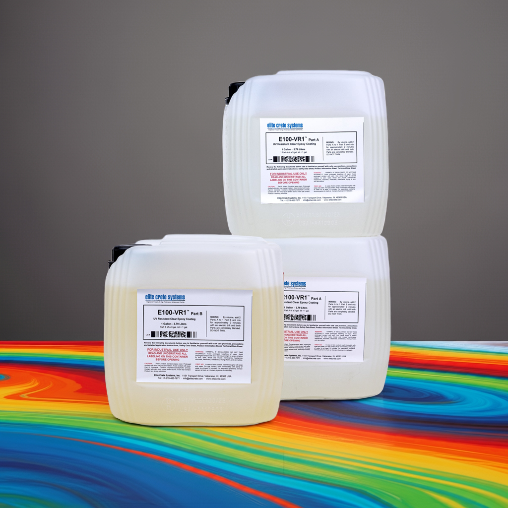 E100 - VR1™ kristal klarer Epoxidharz, 100 % UV-Beständig